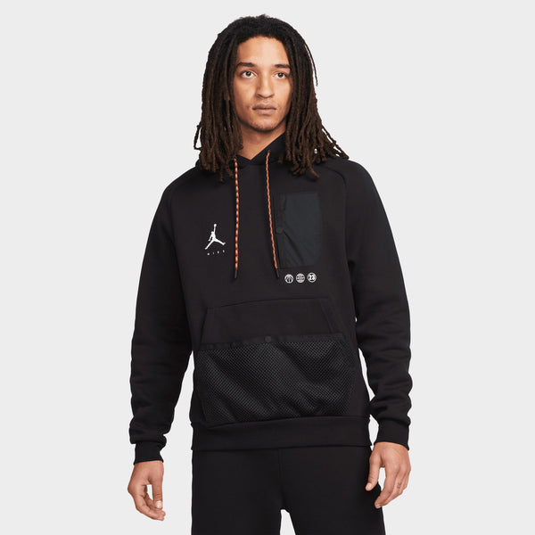 Jordan Jumpman Fleece Pullover Hoodie Black Black JD Sports Canada