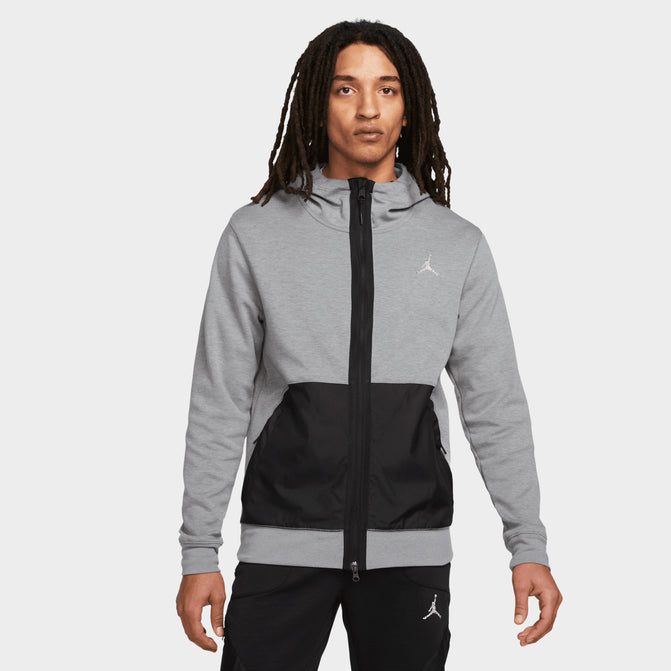 Jordan Dri FIT Air Statement Fleece Pullover Hoodie Carbon Heather