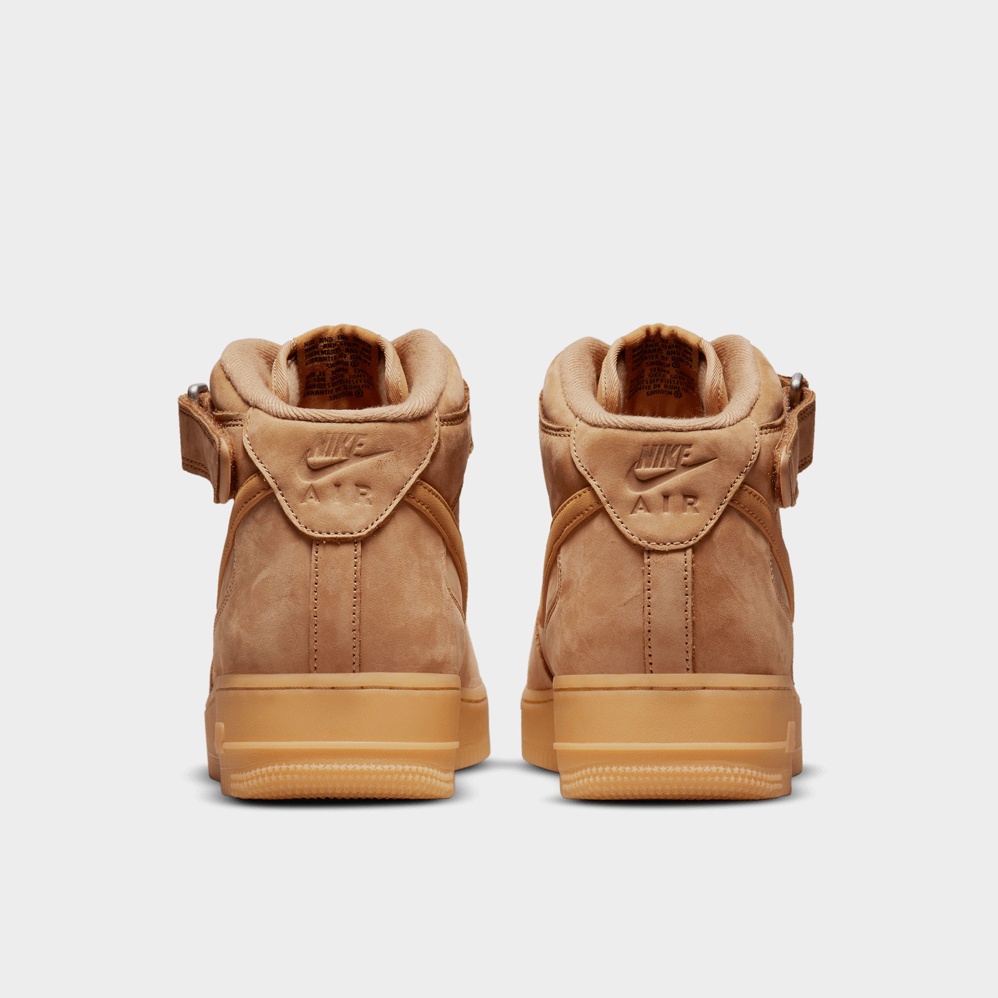 Nike Air Force 1 '07 Mid Flax / Wheat - Gum Light Brown – JD Sports