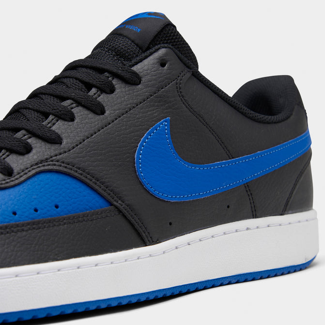 Nike Court Vision Low Black / Game Royal - White | JD Sports Canada