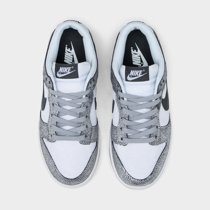 Nike Women's Dunk Low Metallic Silver / Off Noir - White
