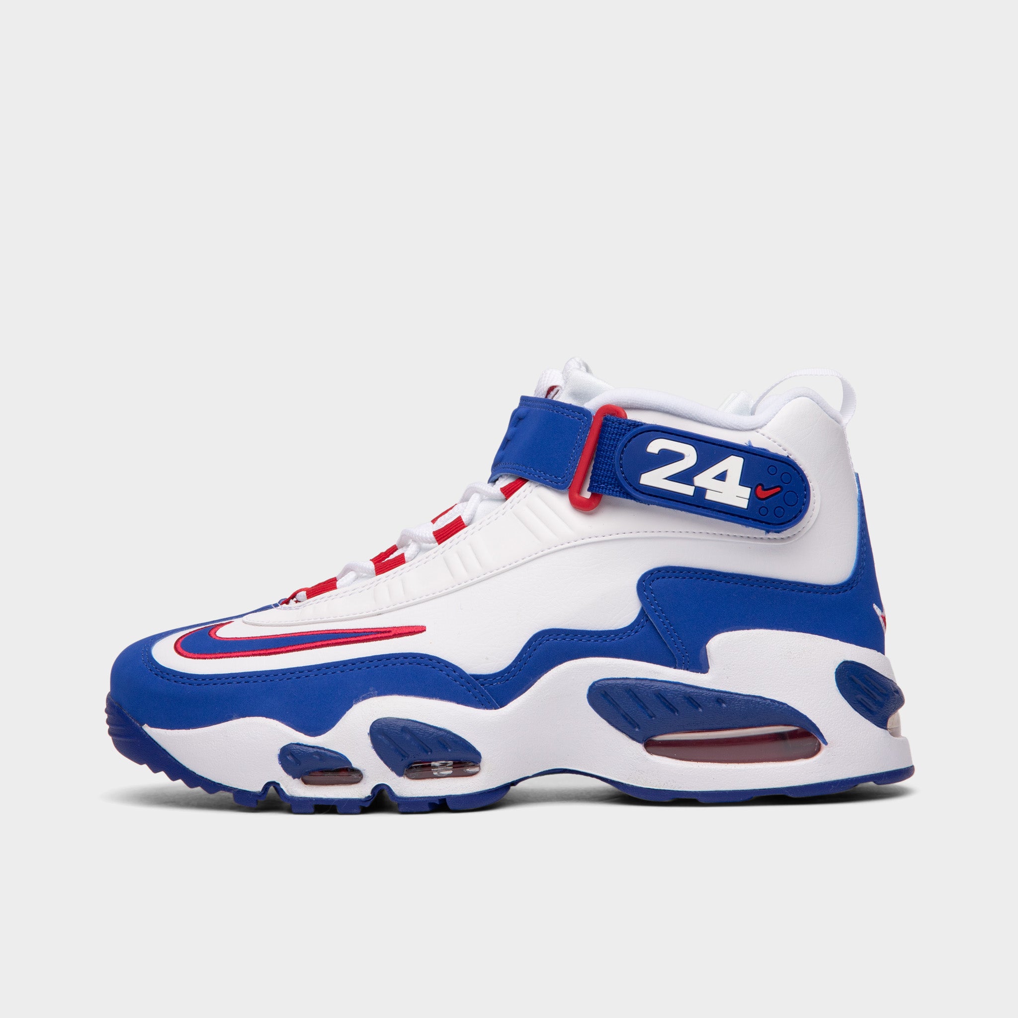 Nike Air Griffey Max 1 (GS) Big Kids' Shoes White-Gym Red-Old Royal