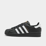 Adidas Originals Black Superstar Sneakers