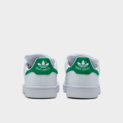 adidas Originals Enfants Primegreen Stan Smith Blanc nuage / Blanc nuage - Vert