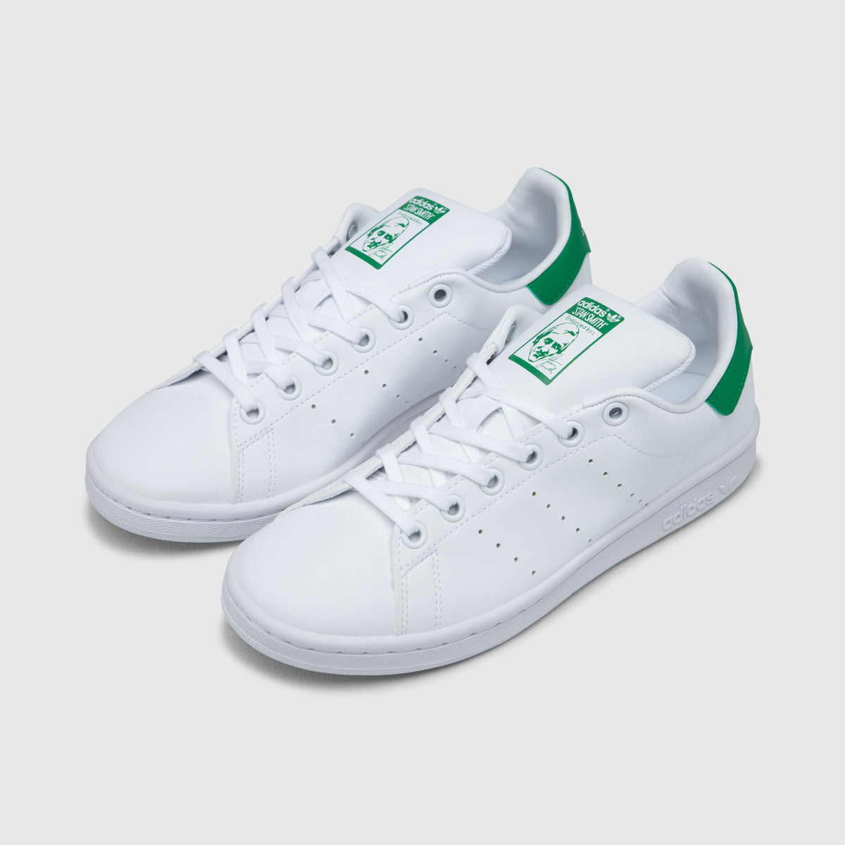 adidas Originals Enfants Primegreen Stan Smith Blanc nuage / Blanc nuage - Vert