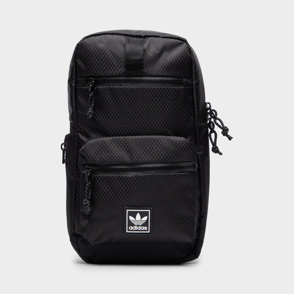 adidas National Sling Backpack - Black, Unisex Lifestyle