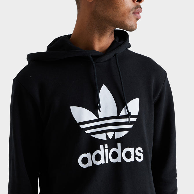 adidas Originals Men's Adicolor Classics Trefoil Hoodie, Mineral Green,  Small at  Men's Clothing store