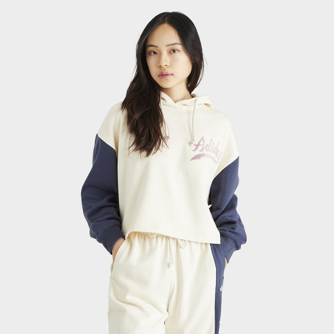 adidas Originals Women s Modern B Ball Pullover Hoodie Wonder