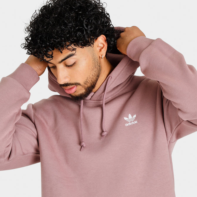 adidas trefoil hoodie purple