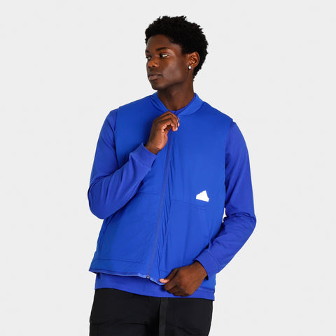 adidas Sportswear Puffer Vest Semi Lucid Blue