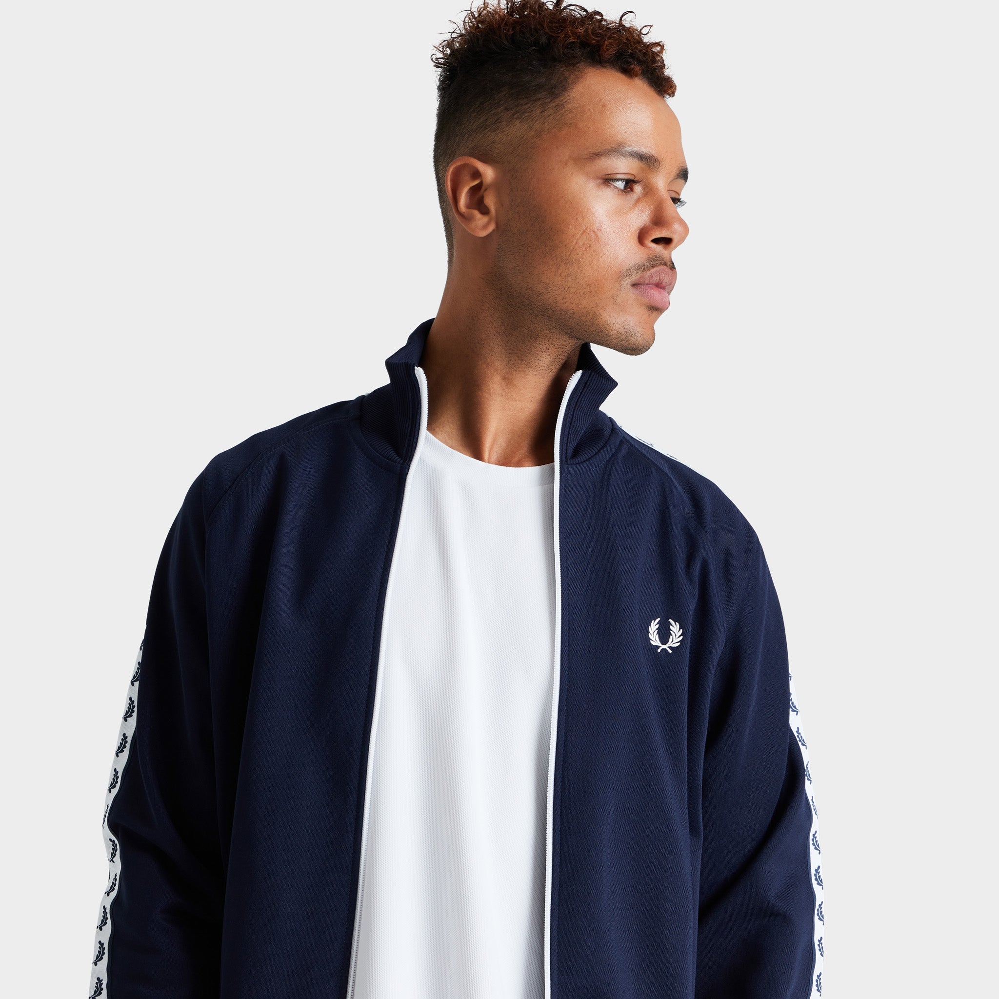 Fred Perry - Track Black - Track Jacket