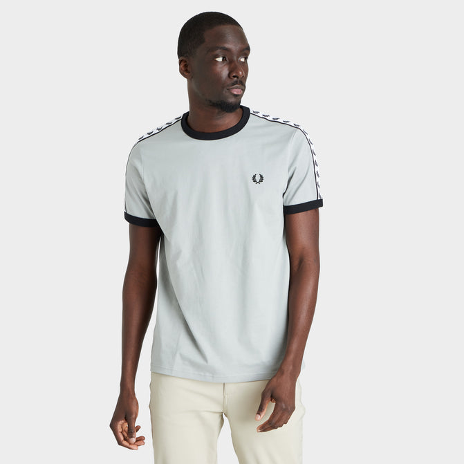 Fred Perry Taped Ringer T shirt Limestone