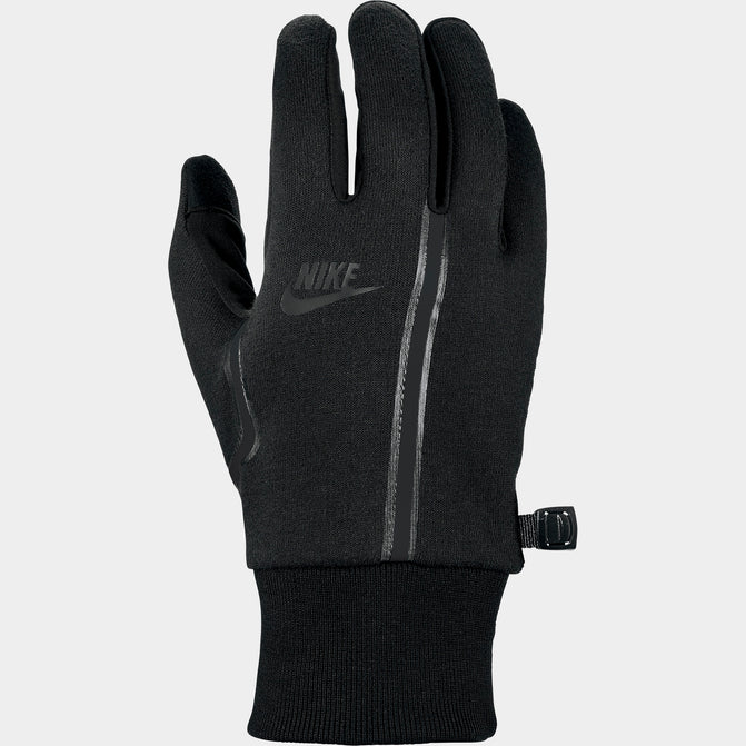 Nike Tech Fleece Thermal Gloves Black Black JD Sports