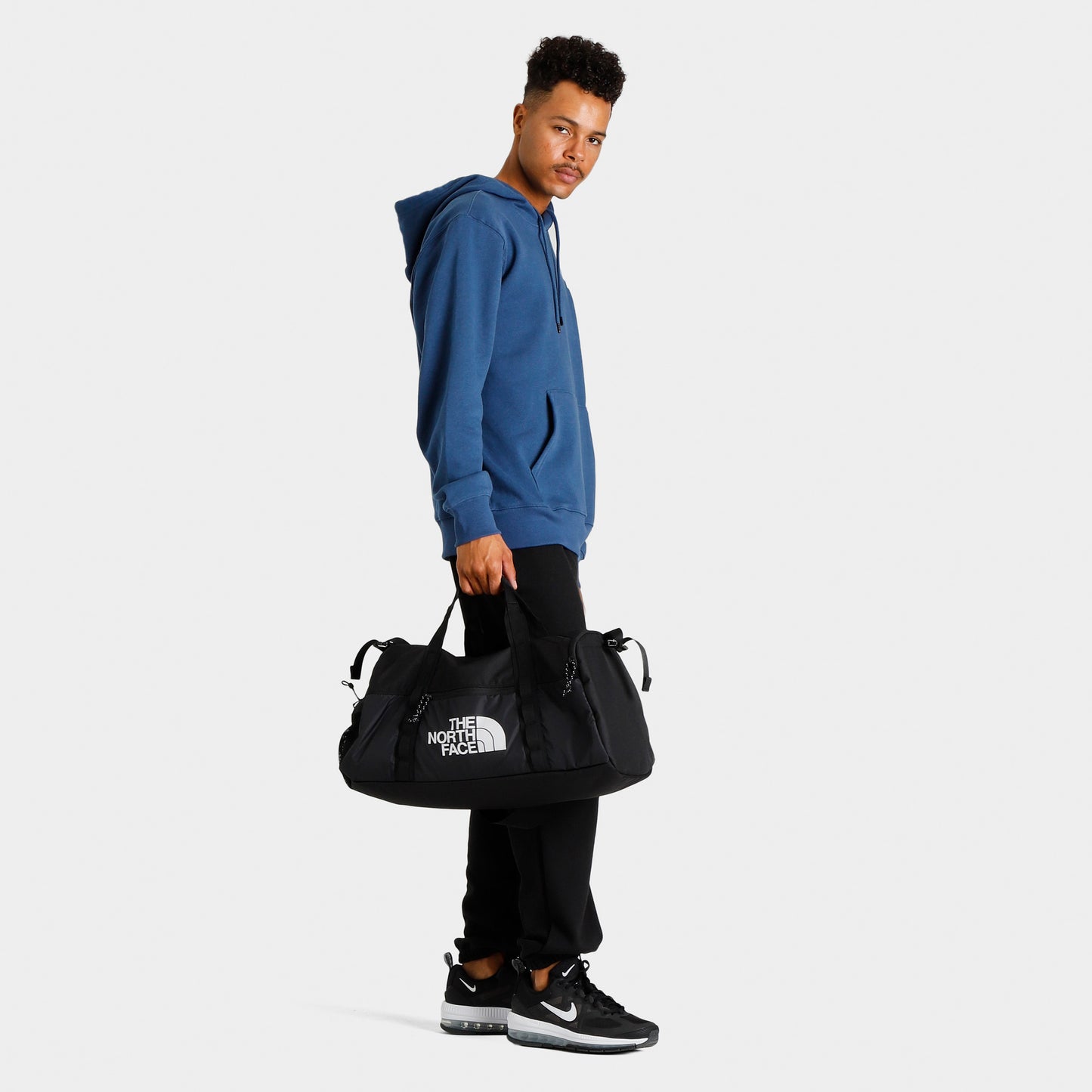 Sac de sport Bozer de The North Face Noir TNF / Blanc TNF