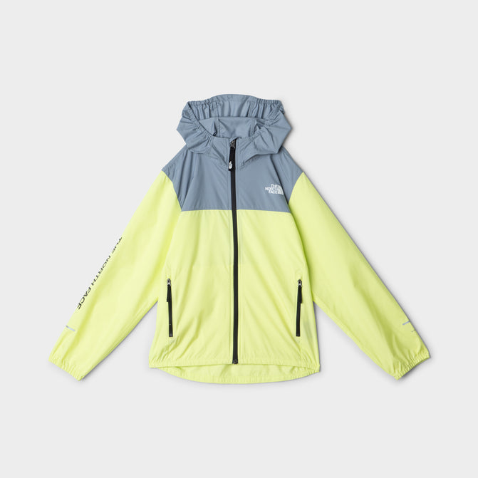 The North Face Junior Boys Reactor Wind Jacket Exotic Green