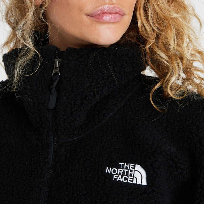 The North Face Women's Platte Sherpa Quarter Zip Jacket / TNF