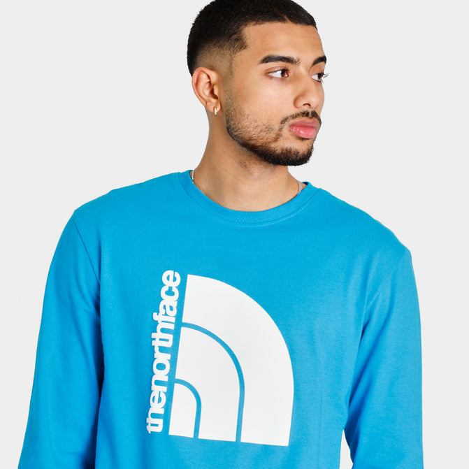 The North Face Coordinates Long-Sleeve T-shirt / Acoustic Blue