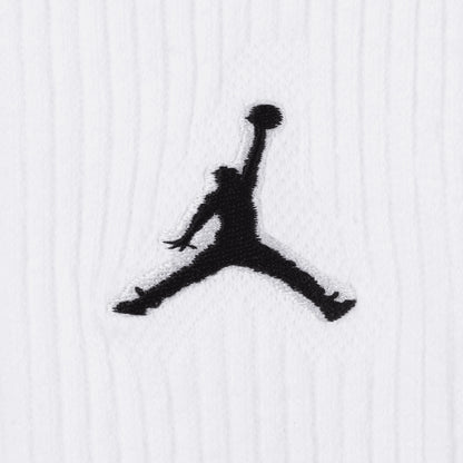 Jordan Everyday Max Chaussettes Courtes (Paquet de 3) Blanc / Blanc - Noir
