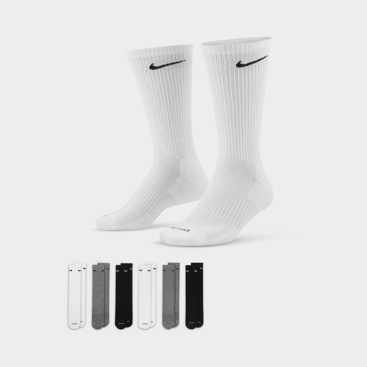 Chaussettes Nike Everyday Plus Cushioned Crew (6 paires) / Multicolore