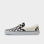 Vans Checkerboard Classic Slip On Black White